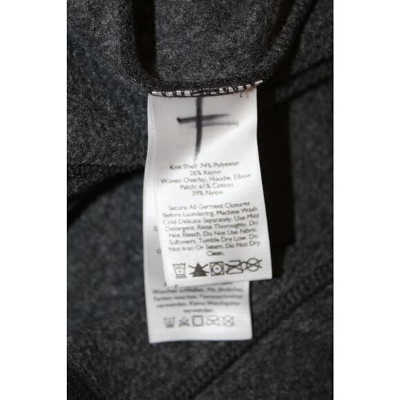 Eddie Bauer Charcoal Gray Hooded Full-Zip Jacket Women’s XS - Picture 5 of 5